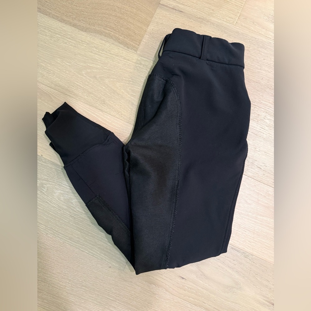 Fleece lined full seat riding breeches